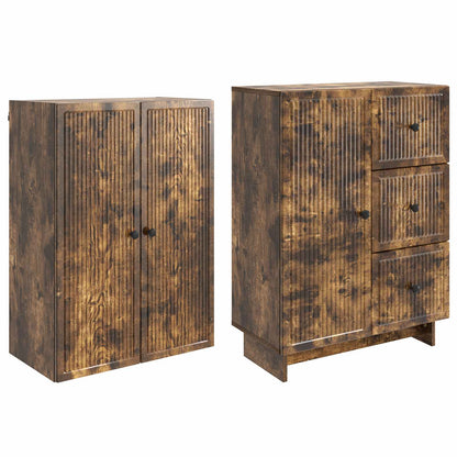 vidaXL Cabinet Set 2 pcs Engineered Wood