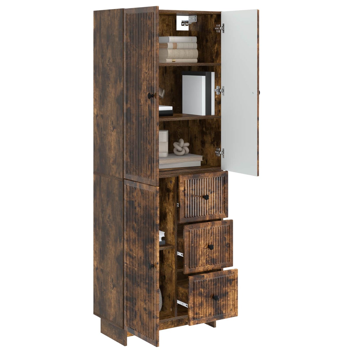 vidaXL Cabinet Set 2 pcs Engineered Wood