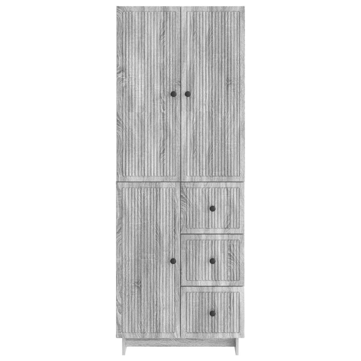 vidaXL Cabinet Set 2 pcs Engineered Wood