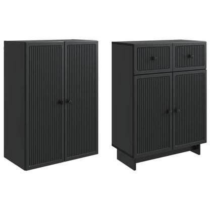vidaXL Cabinet Set 2 pcs 66 x 34.5 x 90 cm Engineered Wood