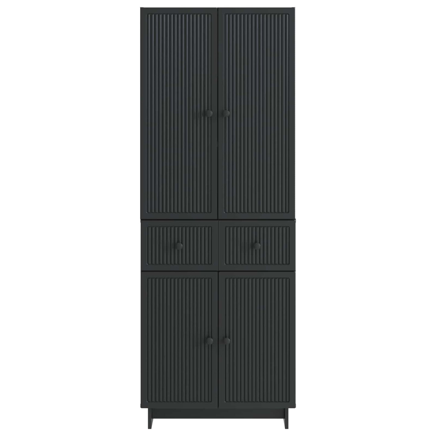 vidaXL Cabinet Set 2 pcs 66 x 34.5 x 90 cm Engineered Wood