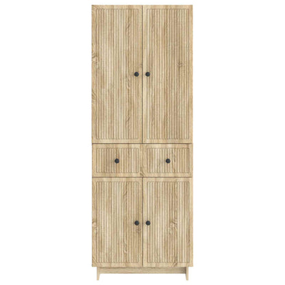 vidaXL Cabinet Set 2 pcs Engineered Wood