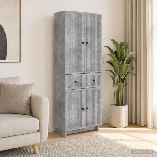 vidaXL Cabinet Set 2 pcs Engineered Wood