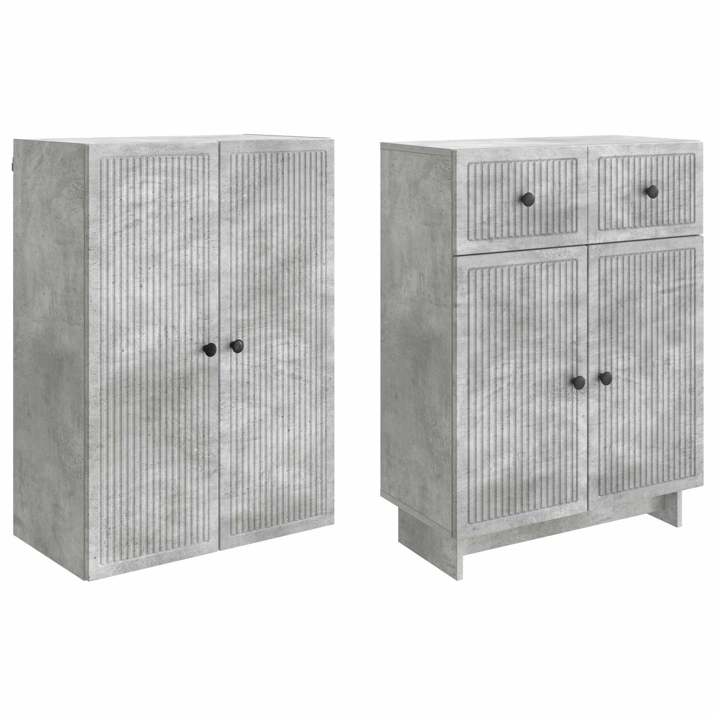 vidaXL Cabinet Set 2 pcs 66 x 34.5 x 90 cm Engineered Wood