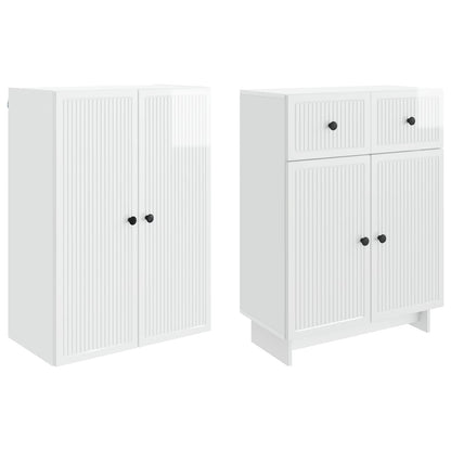 vidaXL Cabinet Set 2 pcs Engineered Wood