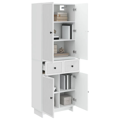 vidaXL Cabinet Set 2 pcs Engineered Wood