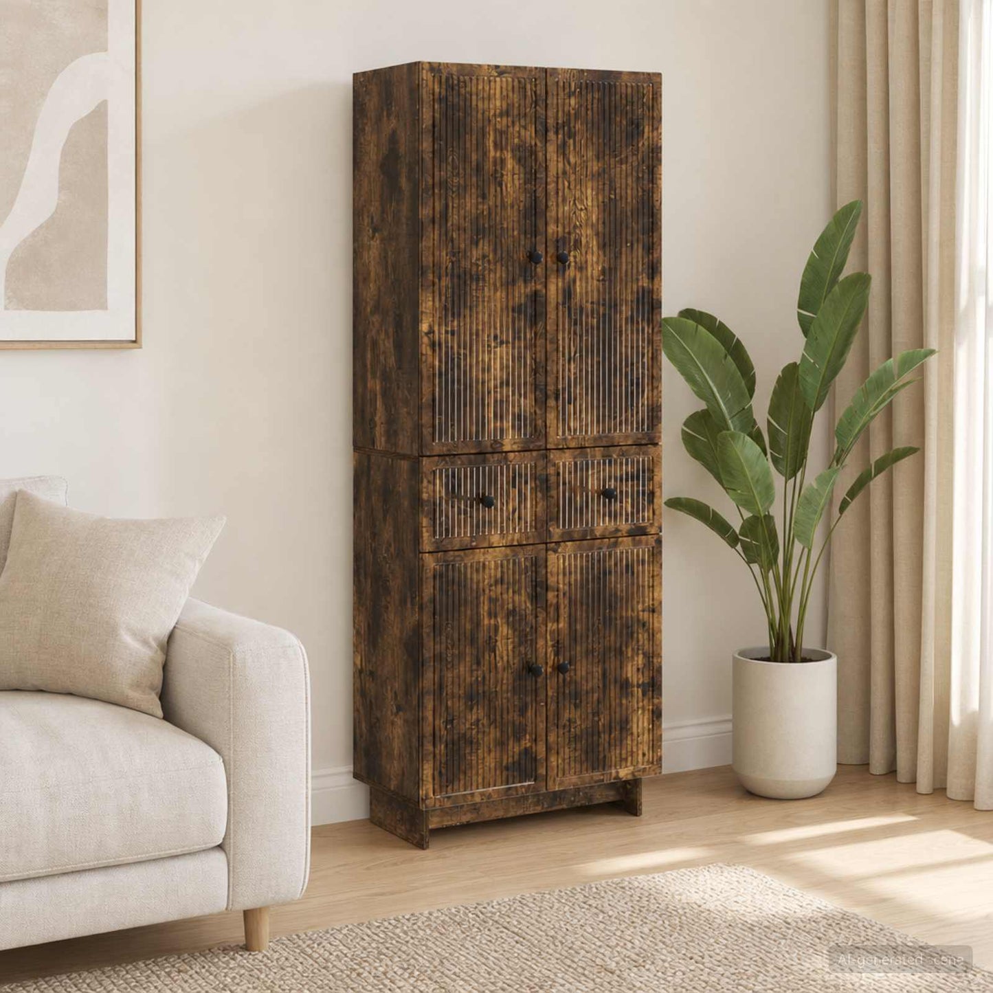 vidaXL Cabinet Set 2 pcs Engineered Wood