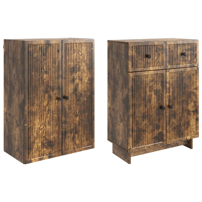 vidaXL Cabinet Set 2 pcs 66 x 34.5 x 90 cm Engineered Wood