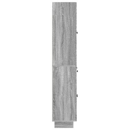 vidaXL Cabinet Set 2 pcs 66 x 34.5 x 90 cm Engineered Wood