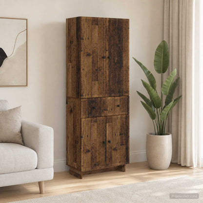 vidaXL Cabinet Set 2 pcs Engineered Wood