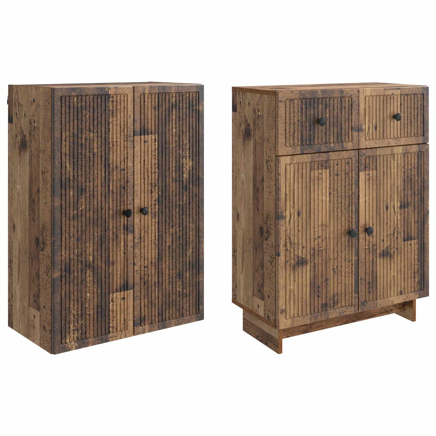 vidaXL Cabinet Set 2 pcs Engineered Wood