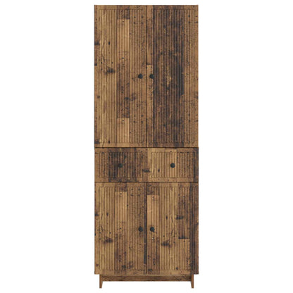 vidaXL Cabinet Set 2 pcs Engineered Wood