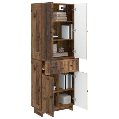 vidaXL Cabinet Set 2 pcs Engineered Wood