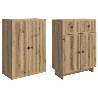 vidaXL Cabinet Set 2 pcs Engineered Wood