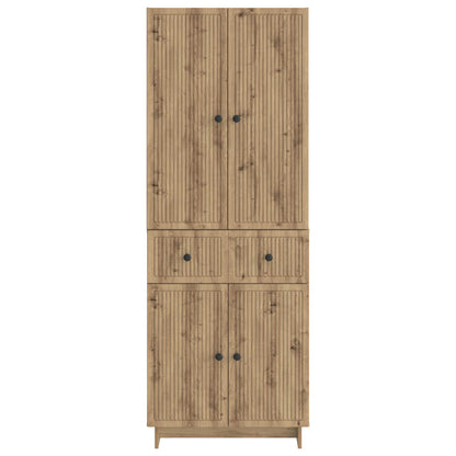 vidaXL Cabinet Set 2 pcs Engineered Wood