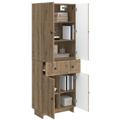 vidaXL Cabinet Set 2 pcs Engineered Wood