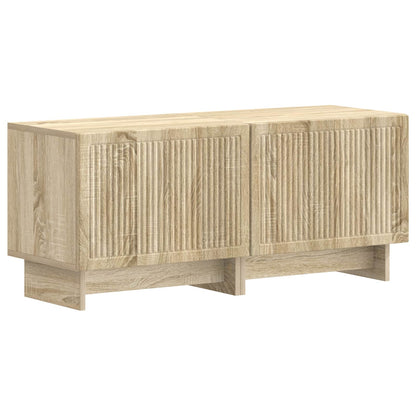 vidaXL 5 Piece LED TV Cabinet Sonoma Oak Engineered Wood