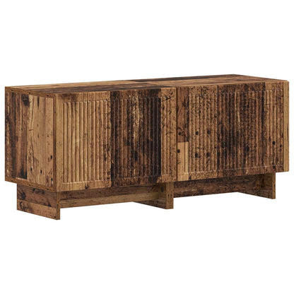 vidaXL 5 Piece LED TV Cabinet Old Wood Engineered Wood