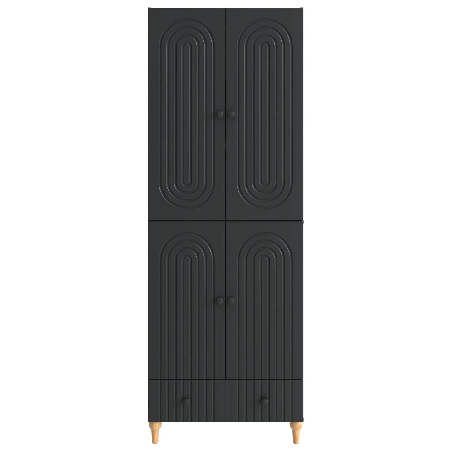 vidaXL Cabinet Set 2 pcs 66 x 34.5 x 95 cm Engineered Wood