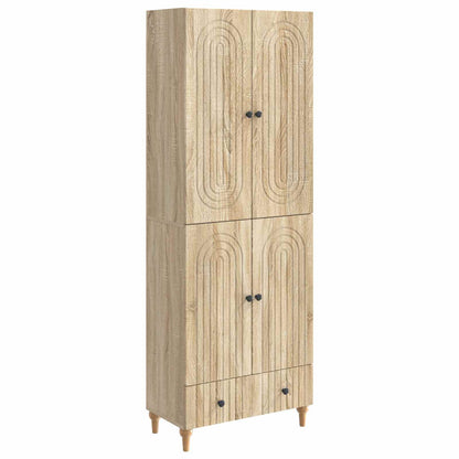 vidaXL Cabinet Set 2 pcs 66 x 34.5 x 95 cm Engineered Wood