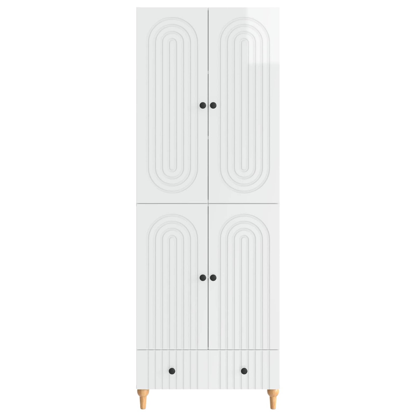 vidaXL Cabinet Set 2 pcs Engineered Wood