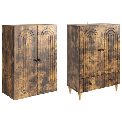 vidaXL Cabinet Set 2 pcs 66 x 34.5 x 95 cm Engineered Wood