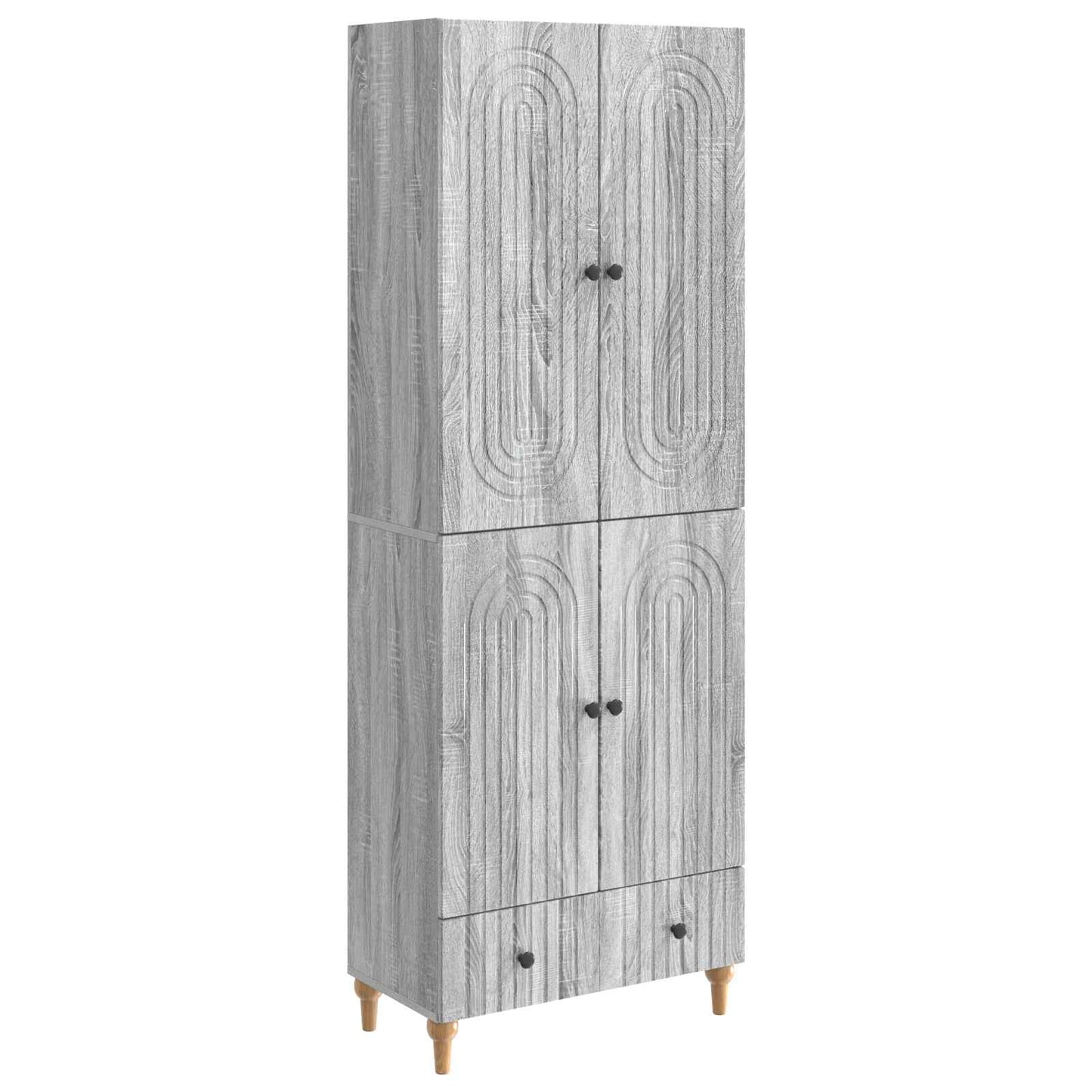 vidaXL Cabinet Set 2 pcs 66 x 34.5 x 95 cm Engineered Wood