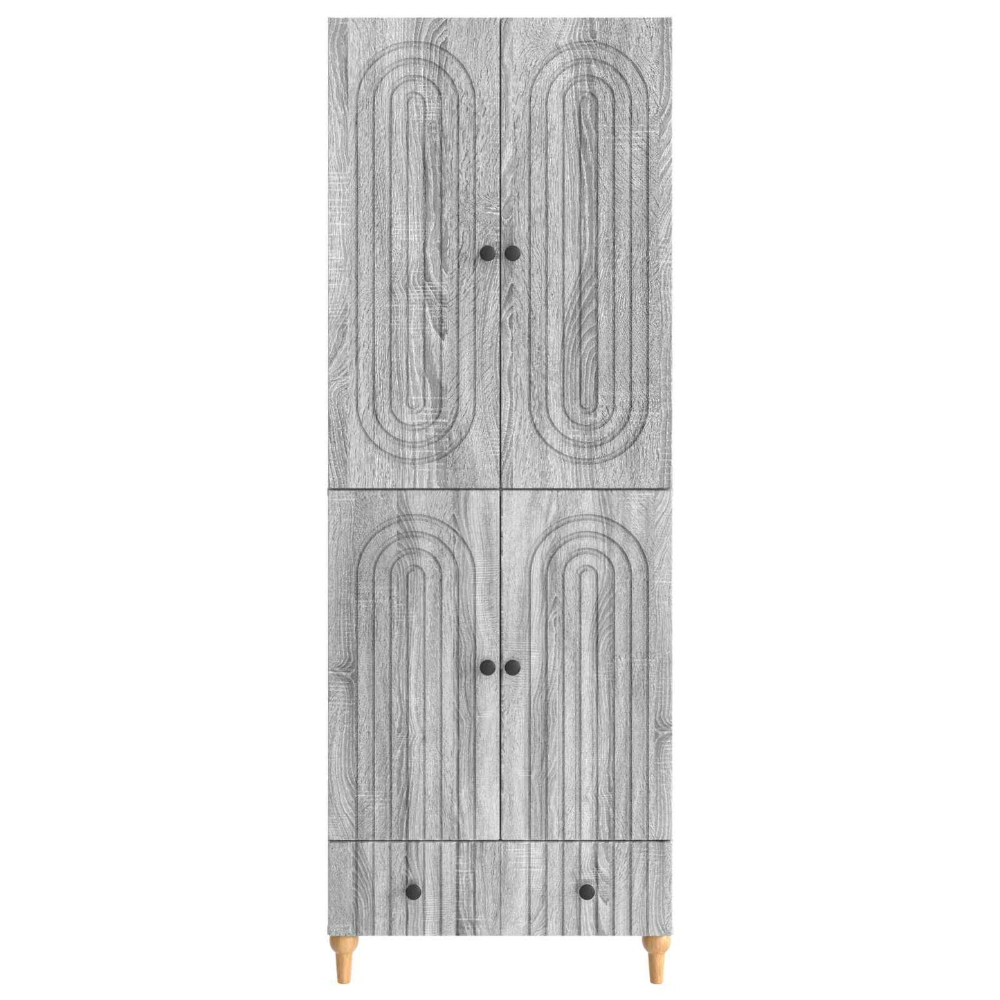 vidaXL Cabinet Set 2 pcs 66 x 34.5 x 95 cm Engineered Wood