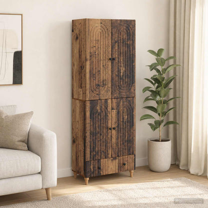 vidaXL Cabinet Set 2 pcs Engineered Wood