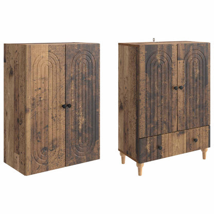 vidaXL Cabinet Set 2 pcs Engineered Wood