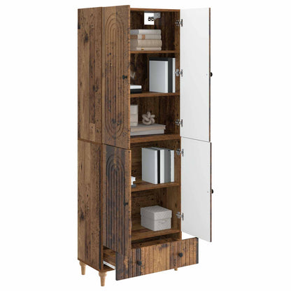 vidaXL Cabinet Set 2 pcs Engineered Wood