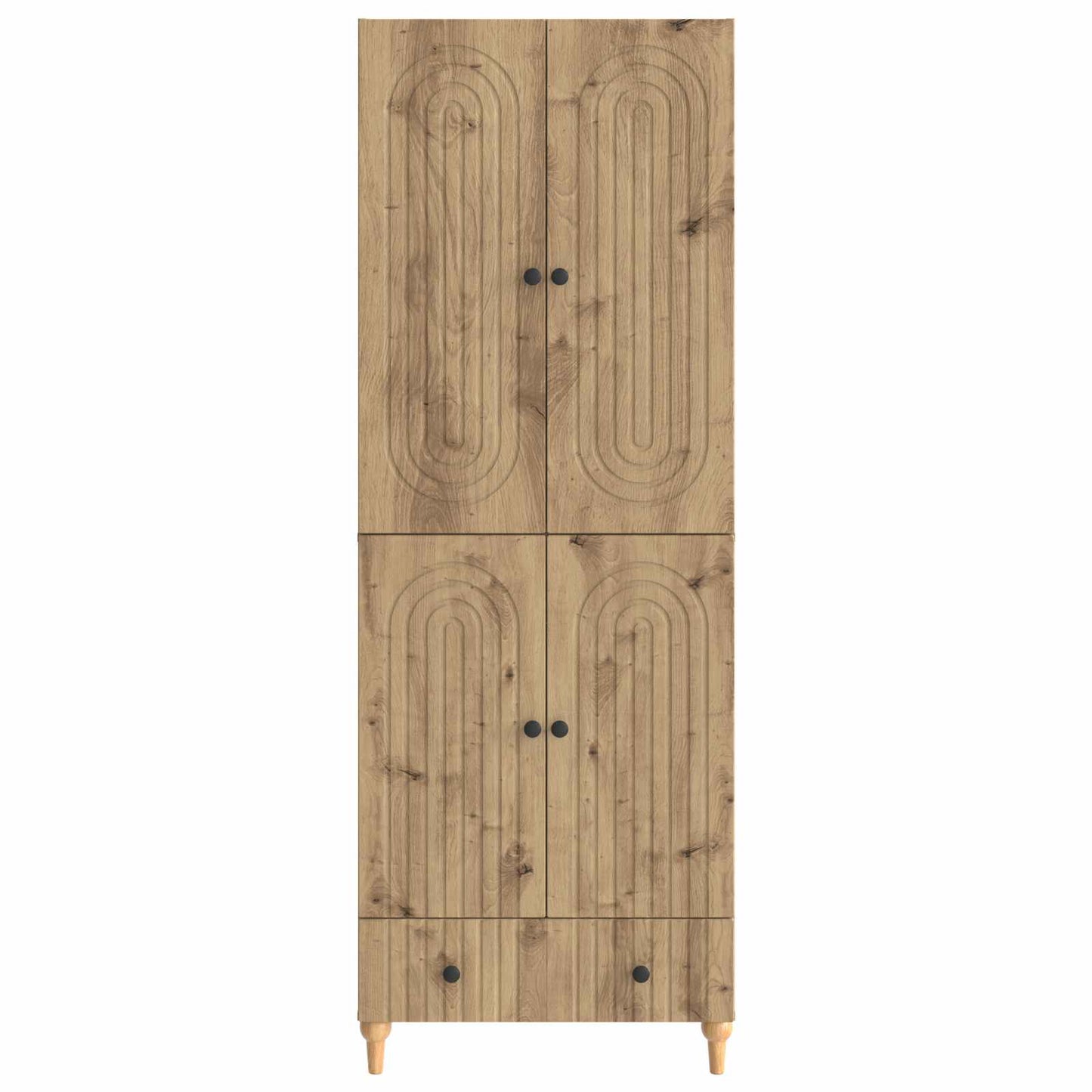 vidaXL Cabinet Set 2 pcs Engineered Wood