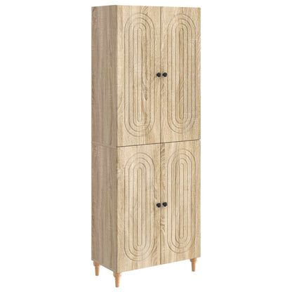 vidaXL Cabinet Set 2 pcs 66 x 34.5 x 90 cm Engineered Wood