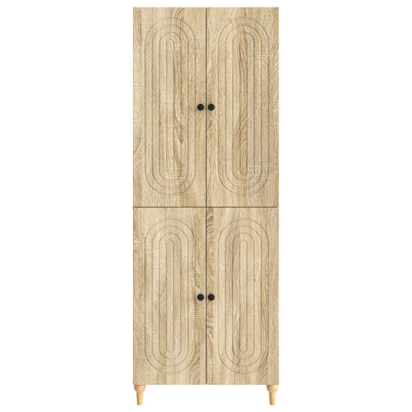vidaXL Cabinet Set 2 pcs 66 x 34.5 x 90 cm Engineered Wood