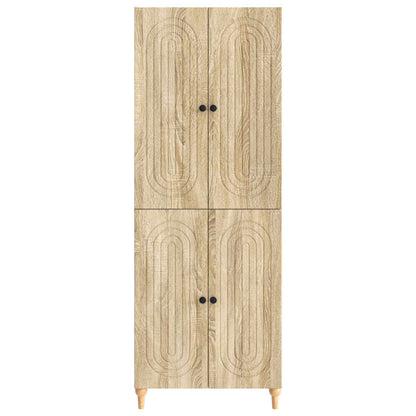 vidaXL Cabinet Set 2 pcs 66 x 34.5 x 90 cm Engineered Wood