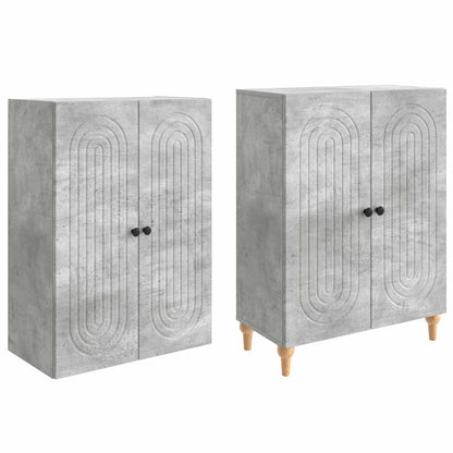 vidaXL Cabinet Set 2 pcs 66 x 34.5 x 90 cm Engineered Wood