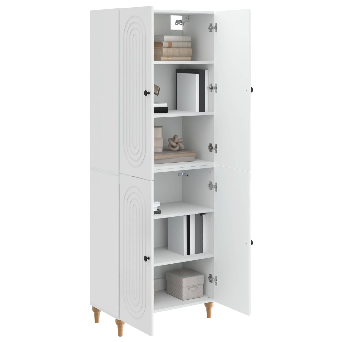 vidaXL Cabinet Set 2 pcs Engineered Wood