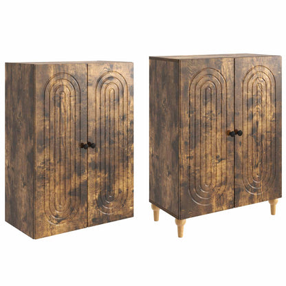 vidaXL Cabinet Set 2 pcs 66 x 34.5 x 90 cm Engineered Wood