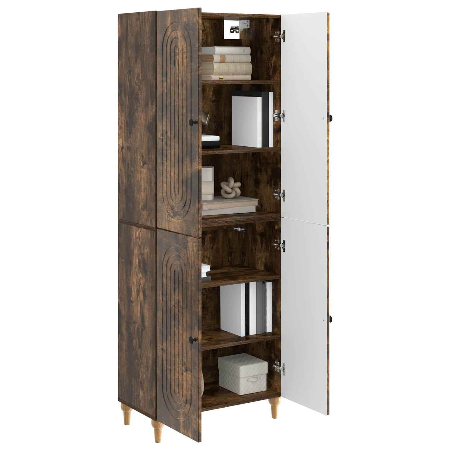 vidaXL Cabinet Set 2 pcs 66 x 34.5 x 90 cm Engineered Wood