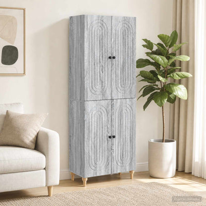 vidaXL Cabinet Set 2 pcs Engineered Wood