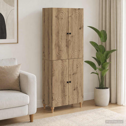 vidaXL Cabinet Set 2 pcs Engineered Wood