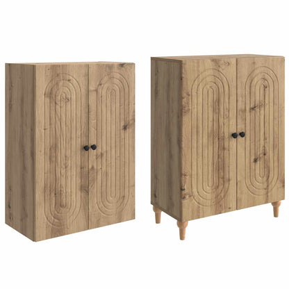 vidaXL Cabinet Set 2 pcs Engineered Wood