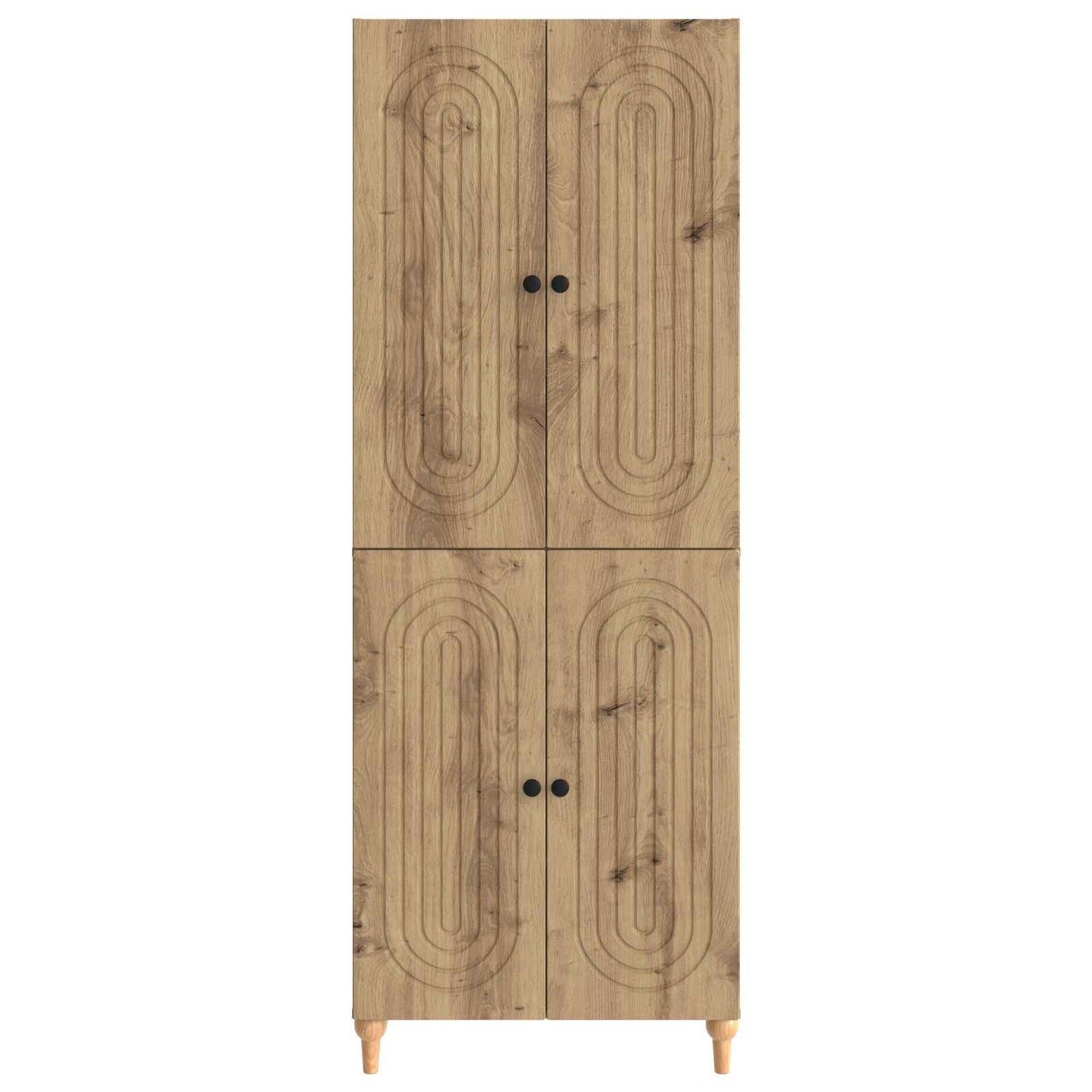 vidaXL Cabinet Set 2 pcs Engineered Wood