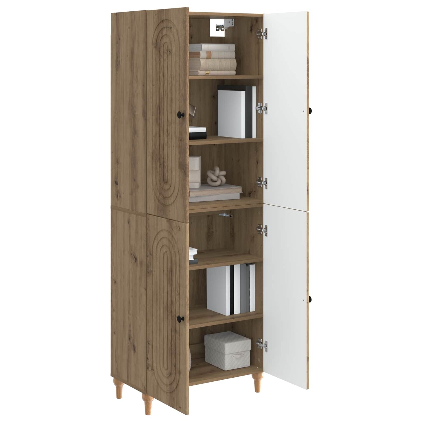 vidaXL Cabinet Set 2 pcs Engineered Wood