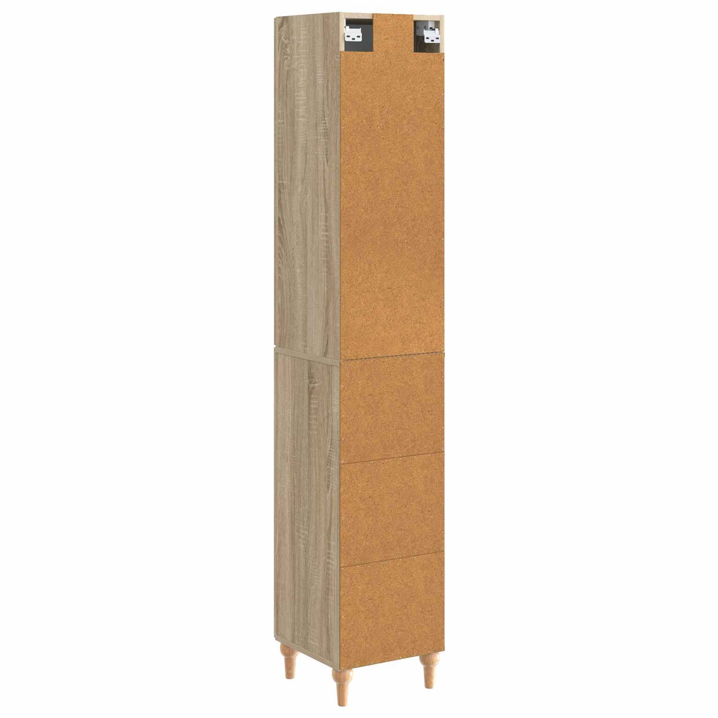 vidaXL Cabinet Set 2 pcs Sonoma Oak Engineered Wood