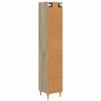 vidaXL Cabinet Set 2 pcs Sonoma Oak Engineered Wood