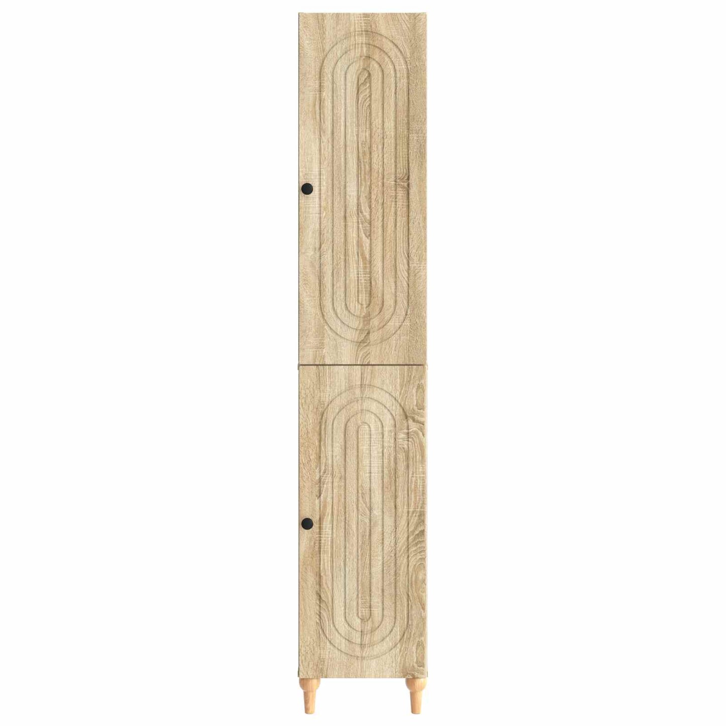 vidaXL Cabinet Set 2 pcs Sonoma Oak Engineered Wood
