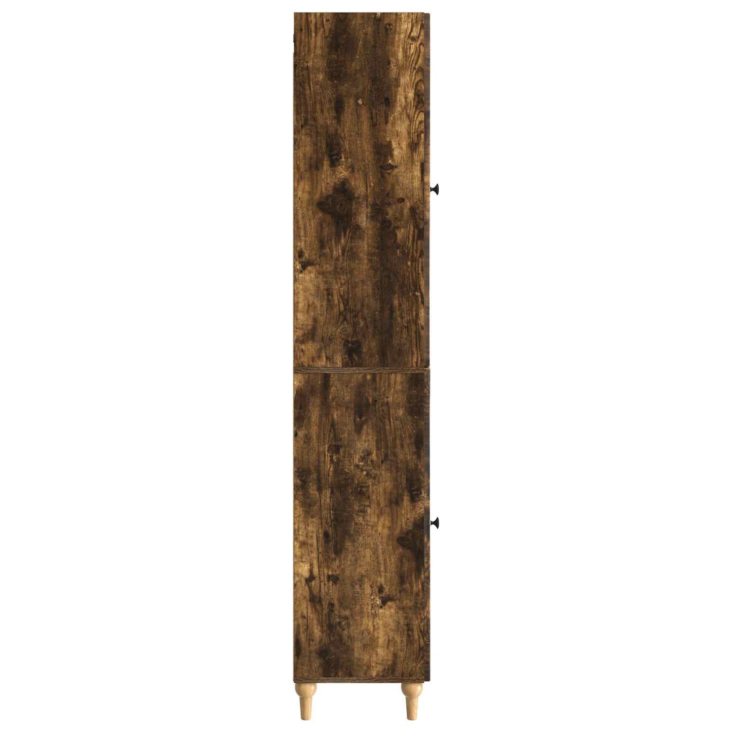 vidaXL Cabinet Set 2 pcs Smoked Oak Engineered Wood
