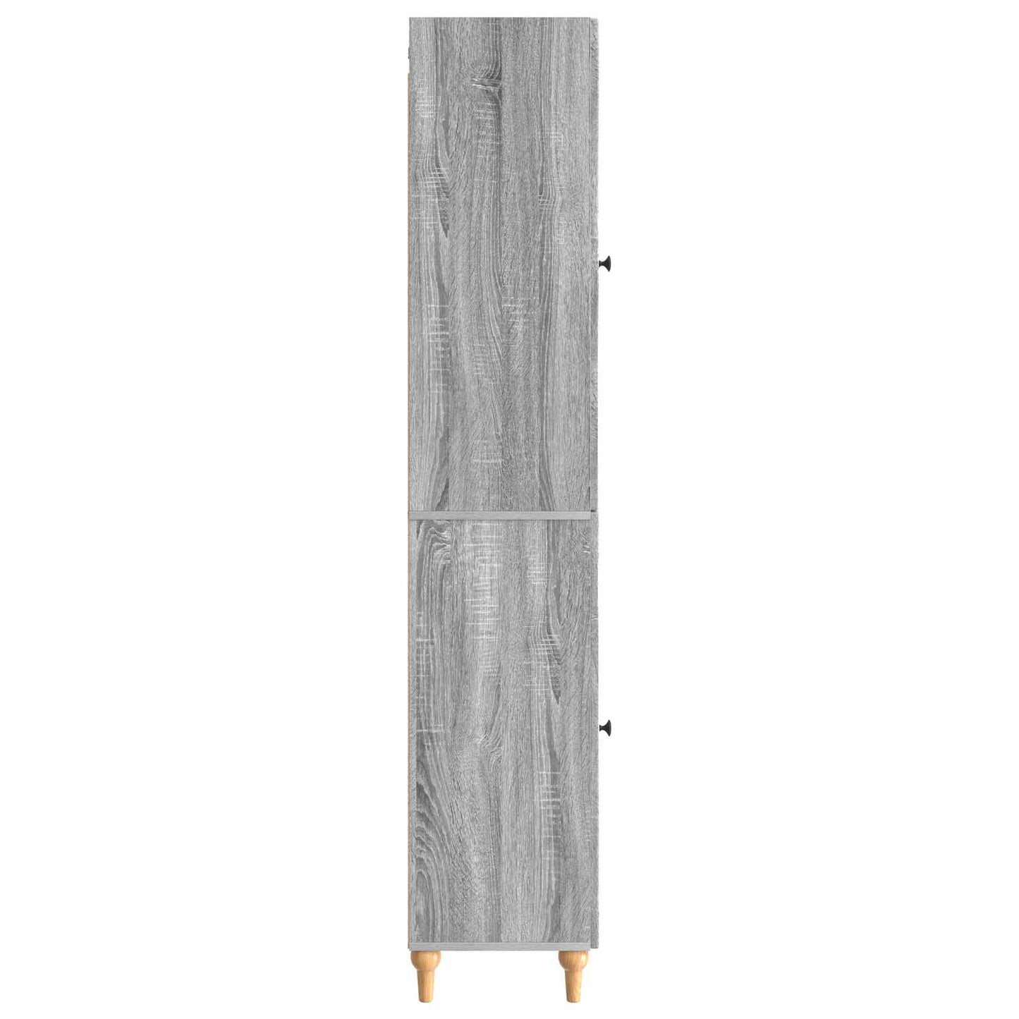 vidaXL Cabinet Set 2 pcs Grey Sonoma Engineered Wood