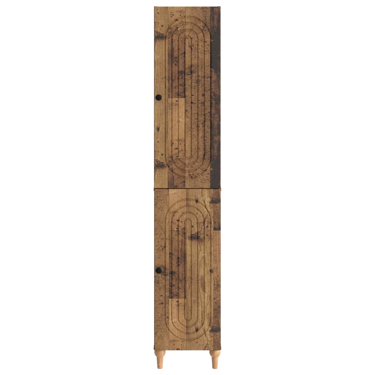 vidaXL Cabinet Set 2 pcs Old Wood Engineered Wood
